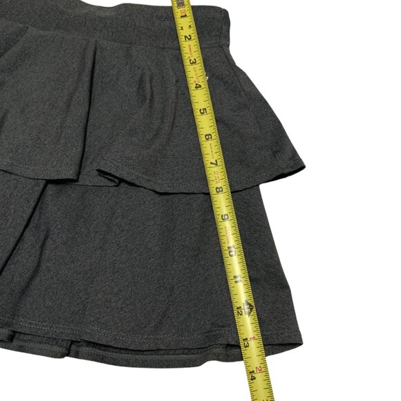 Champion Double Layer Skort Charcoal Gray  Girls' Size 10-12 - Picture 8 of 8